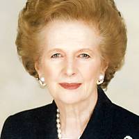 Photograph of Margaret Thatcher