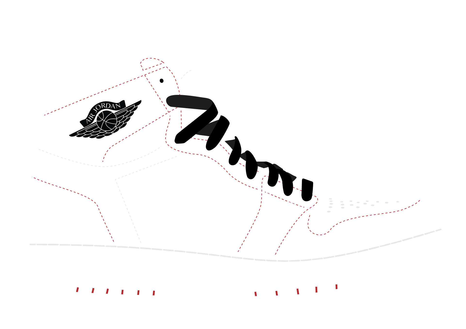 jordan sneaker chart