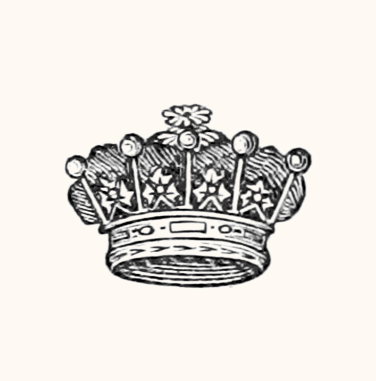 sketch of crown