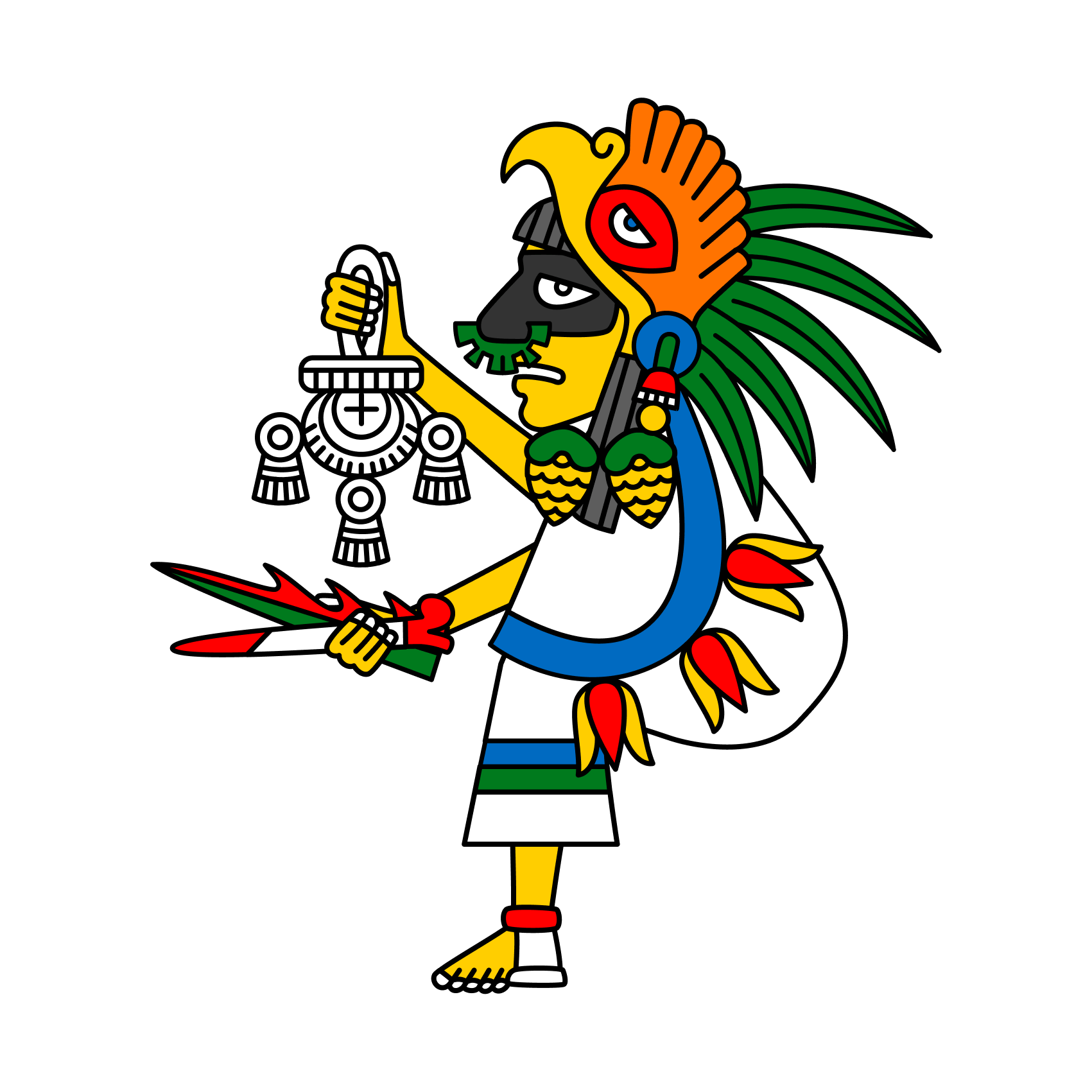 A Visual Guide to the Aztec Pantheon