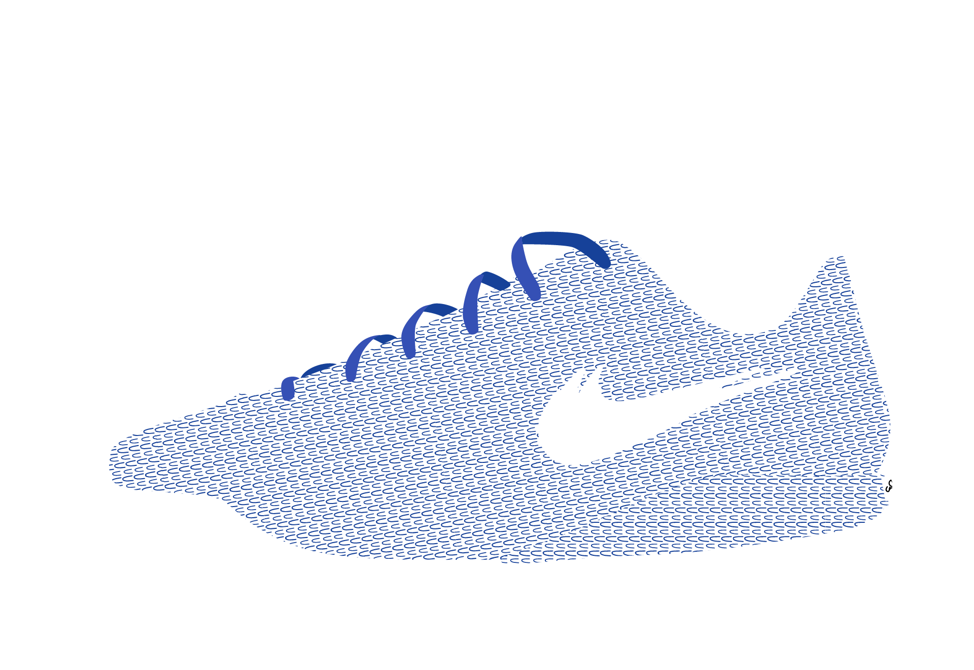 shoe details like stitches, logos, and writing for the Caitlin 1
