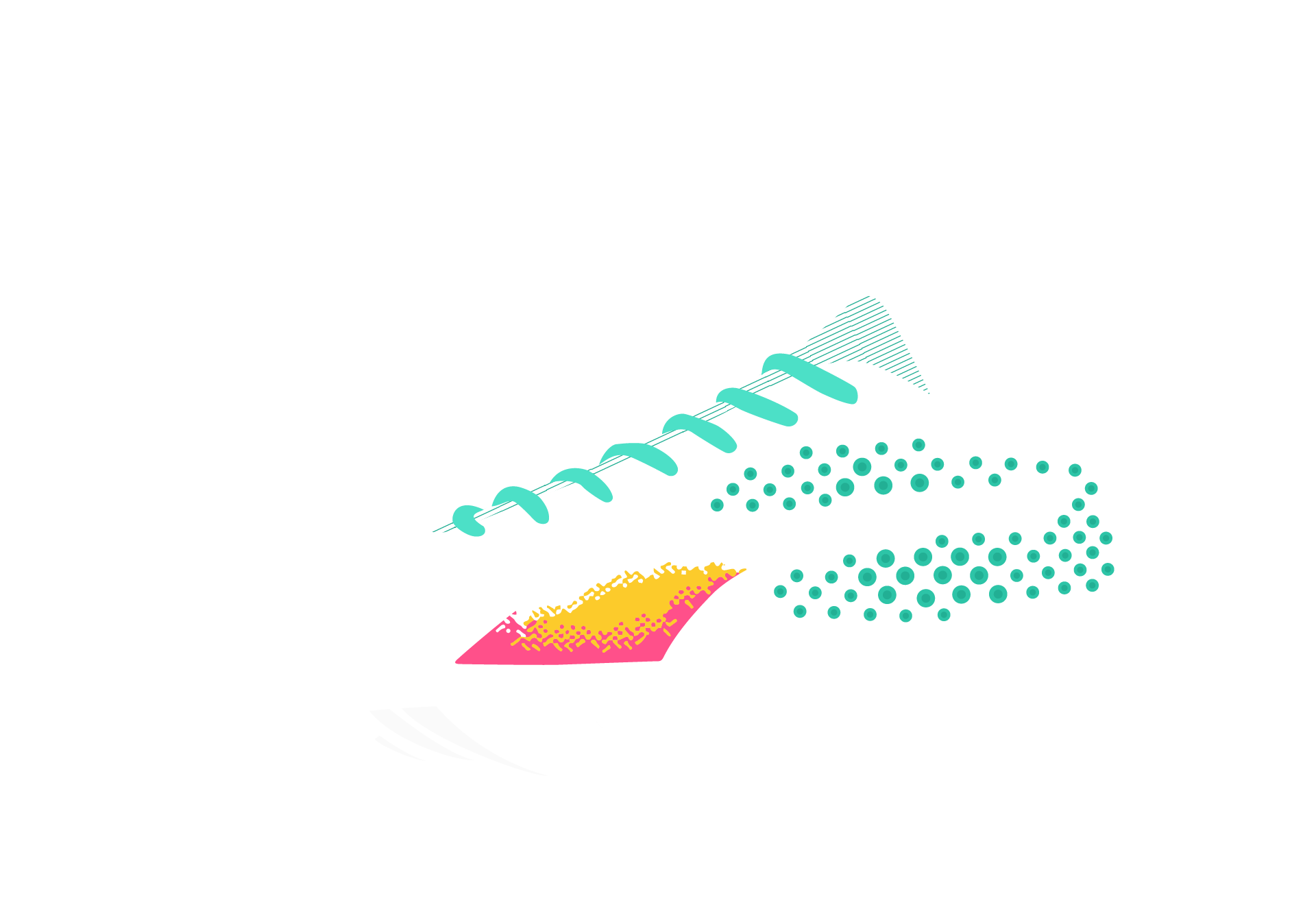 shoe details like stitches, logos, and writing for the Stewie 5 Turbo