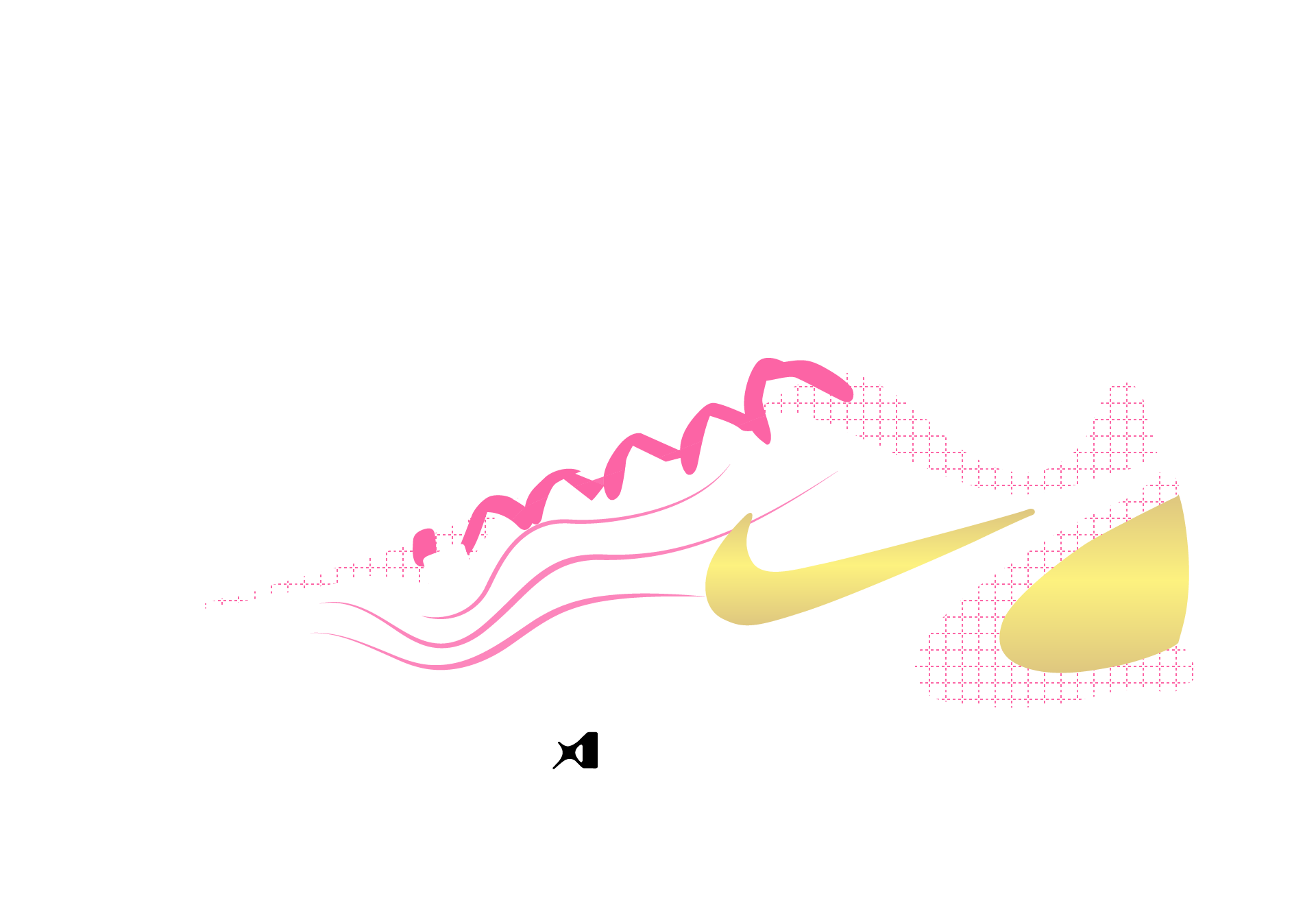 shoe details like stitches, logos, and writing for the A’Two