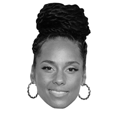 headshot of Alicia Keys