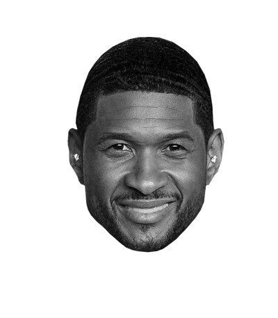 headshot of Usher