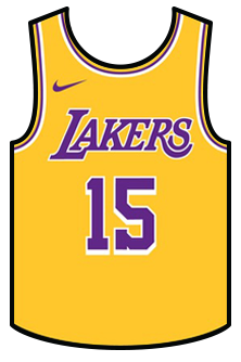 Los Angeles Lakers icon jersey