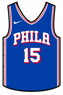 Philadelphia 76ers icon jersey