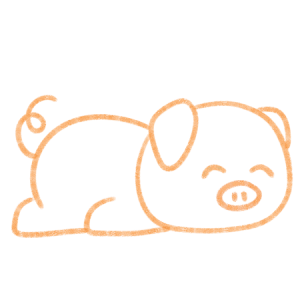 pig doodle