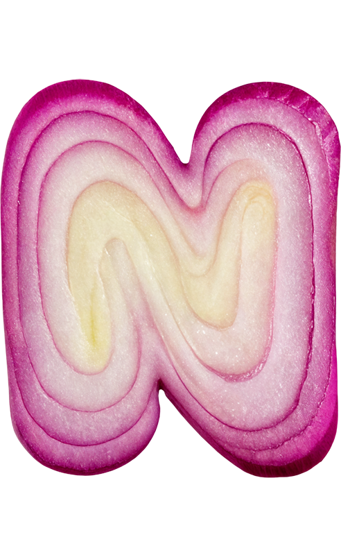 N styled as an Onion