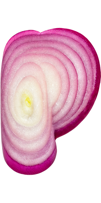 P styled as an Onion