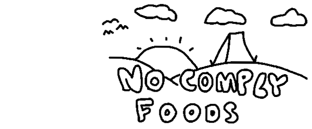illustration of No Comply logo