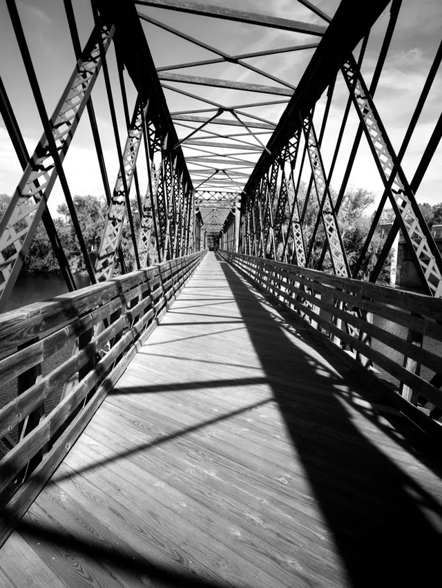 photograph of a bridge