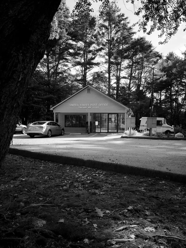 photograph of a post office