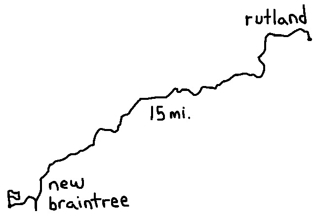 illustration of a route