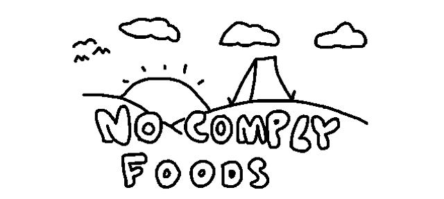 illustration of No Comply logo