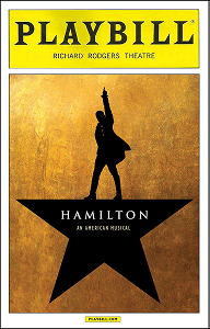 hamilton playbill program