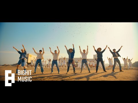 YouTube thumbnail for Permission to Dance' Official MV by BTS (방탄소년단)