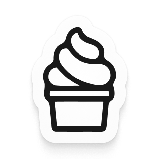 pudding_cup sticker