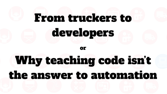 Tech Jobs may not Solve America’s Looming Automation Crisis