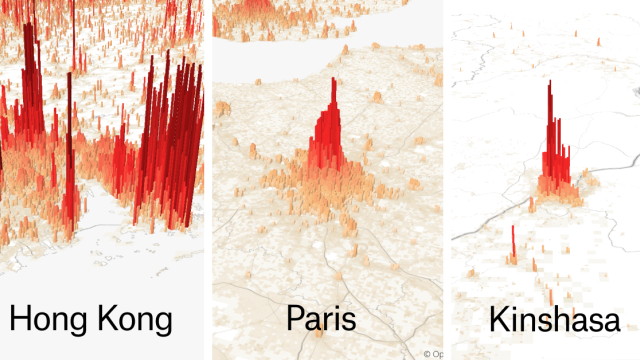 Population Mountains