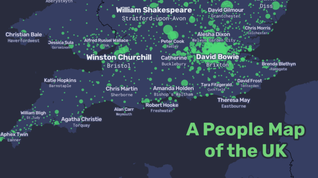 A People Map of the UK