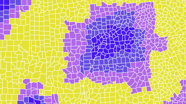 Regional Smoothing in R